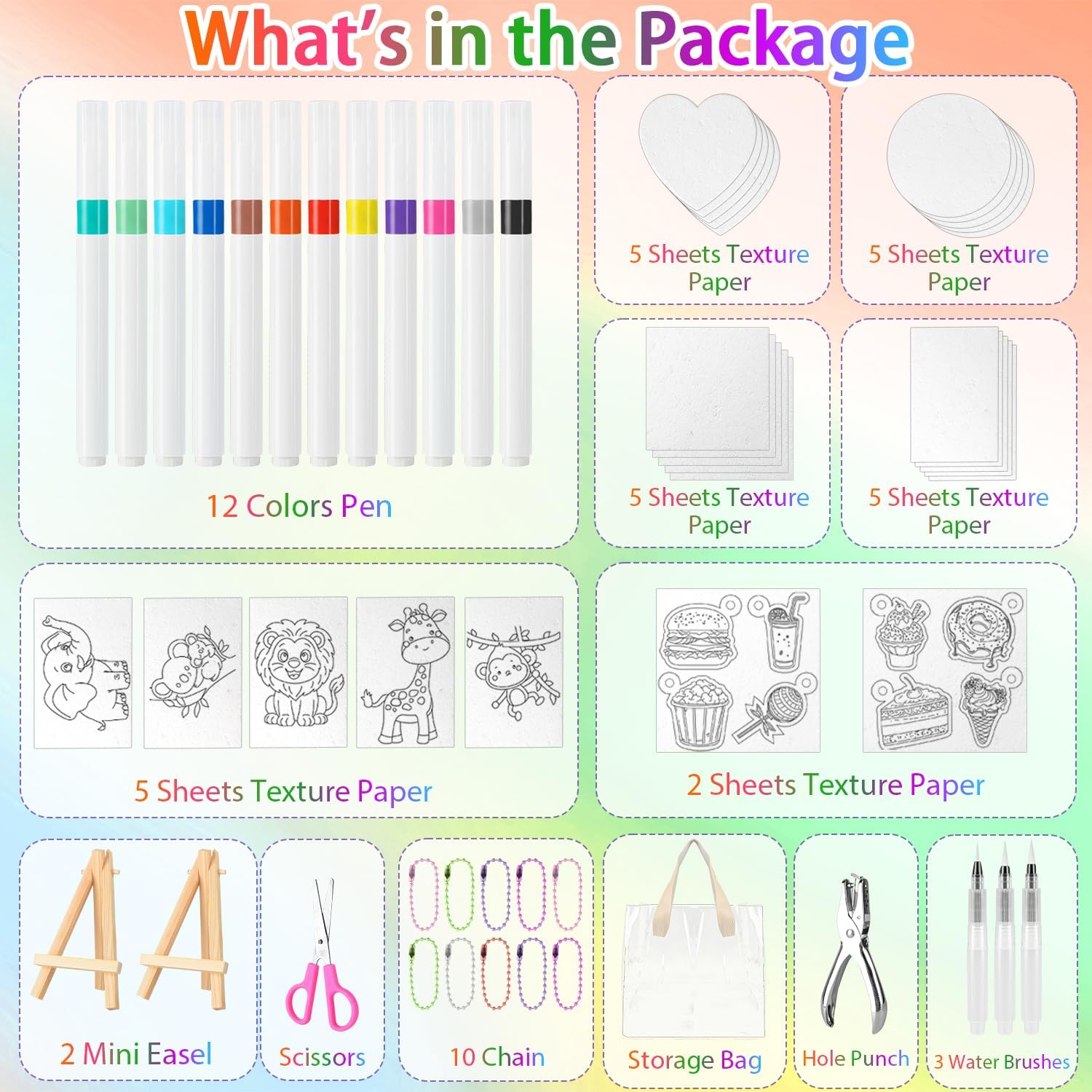 Magic Foam Texture Painting Kit image number 2