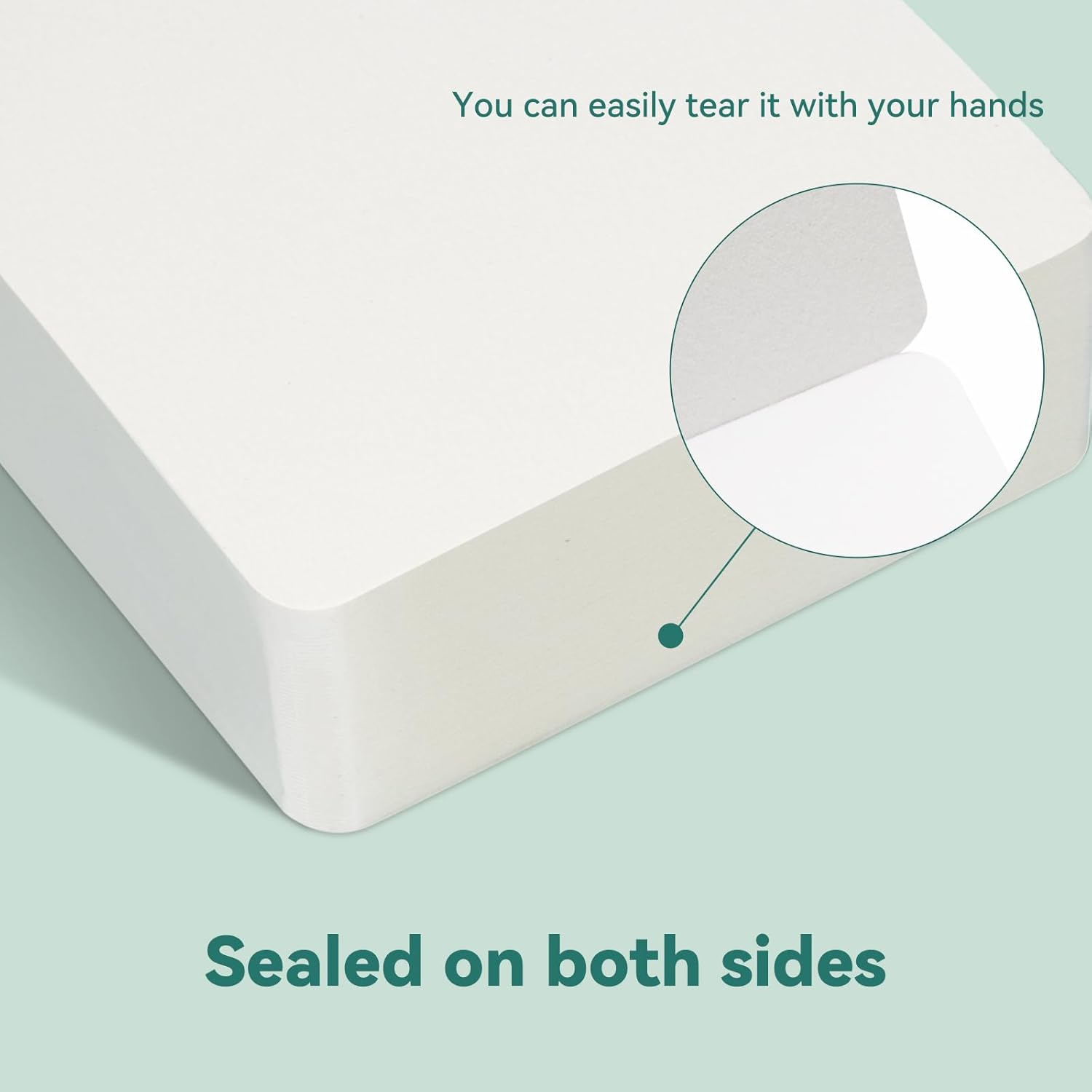 Lightwish 60 Sheets Mini Watercolor Sketchbook 2.6 X 2.6 Inch 300Gsm/140Lb, Travel Size Portable Tearable Square Painting Notebook, Square Watercolor Sketch Book Art Paper Sketchbook image number 6