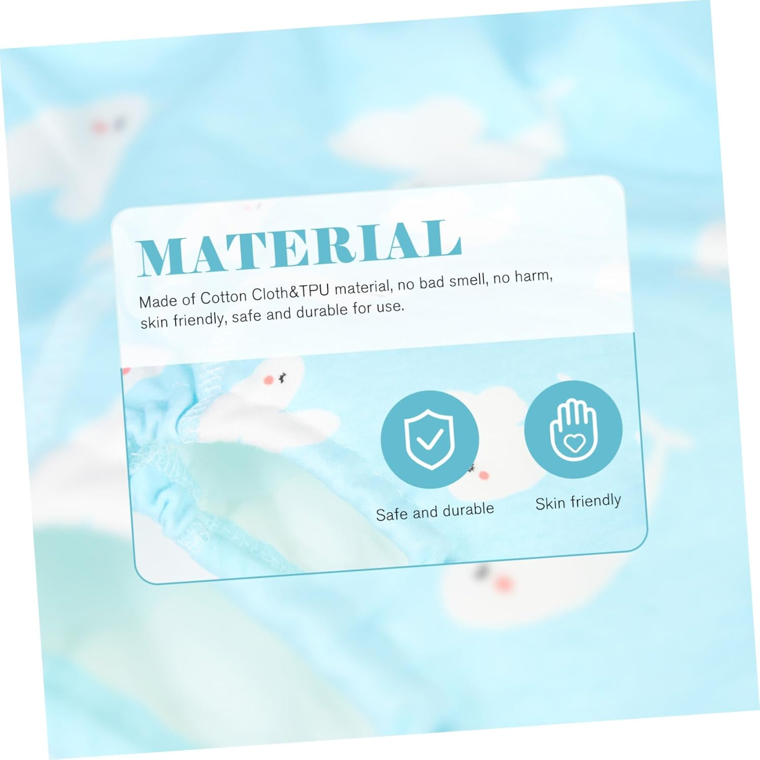 SHERCHPRY 3Pcs Reusable Swim Diaper Breathable Washable Swim Pants for Boys Comfortable Training Underwear image number 4