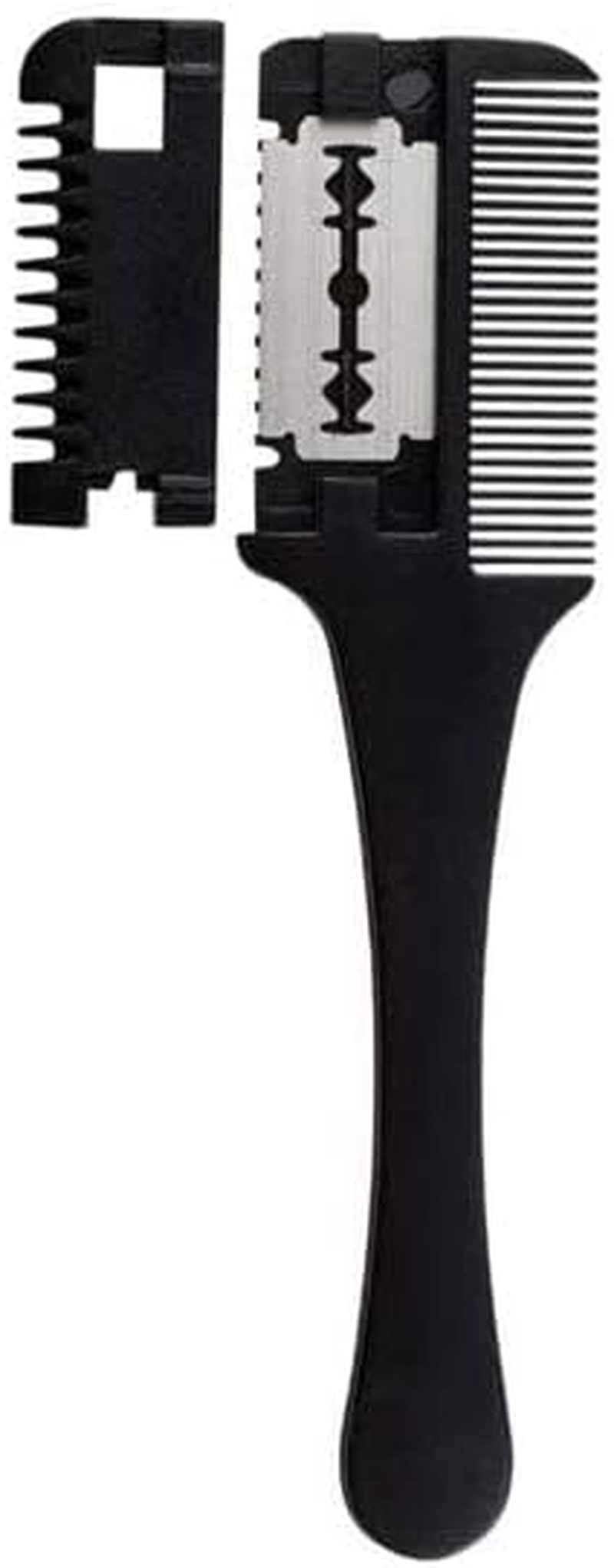 AIMALL Professional Razor Comb for Hairdressers, DIY Hair Cutting & Thinning Razor Comb, 7.5 Inch ABS Hair Trimmer Tool for Styling and Shaping image number 4