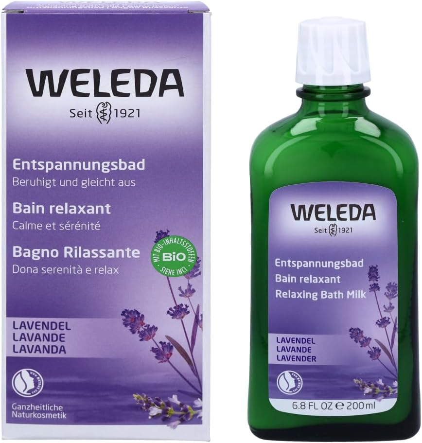 Weleda Lavender Relaxing Bath Milk 200Ml Case of 3 image number 1