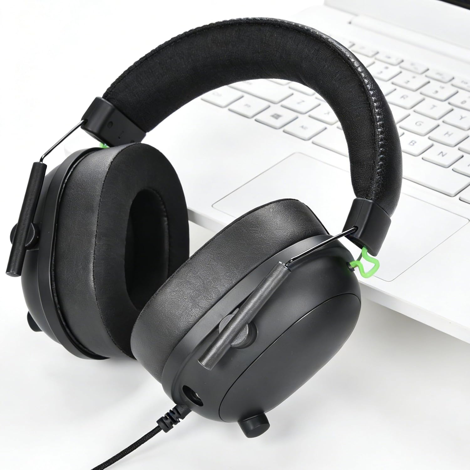 Defean Blackshark V2 PRO Upgrade Quality Cooling Gel Ear Pads - Ear Cushion Foam Replacement Earpad Compatible with Razer Blackshark V2 / V2 PRO Gaming Headphones image number 4