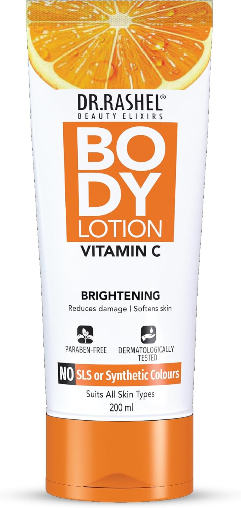 DR.RASHEL Vitamin C Body Lotion for Men & Women (200 ML) image number 6