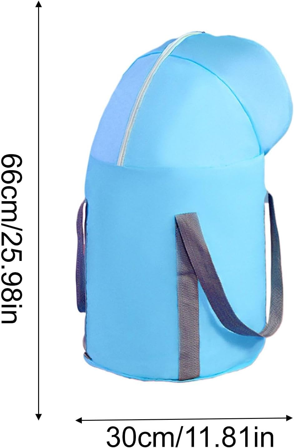 Foot Bath Soaking Bag,Foot Wash Bag Foot Bath Basin with Knee Cover | Portable Foot Spa Bucket, Foot Spa Tub Bag for Laundry, Travel, Camping - Pink image number 5