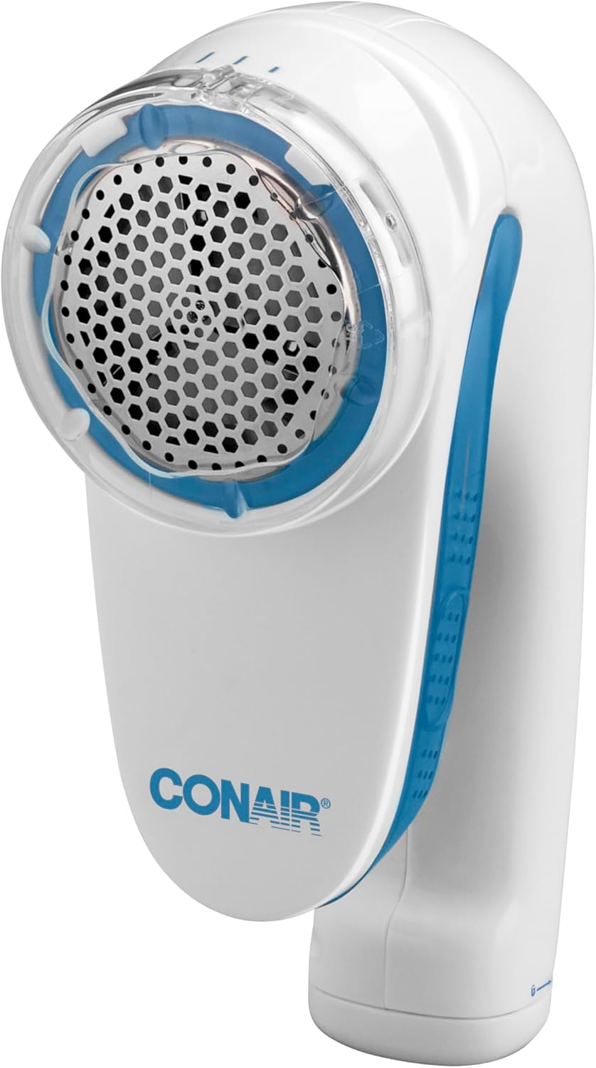 Conair Battery Operated Lint Remover. Safely Removes Fuzz, Lint and Pilling, with 3 Depth Control Settings for Customised Fabric Shave, Adjusts for Fabric Type, with a Detachable Lint Catcher image number 4