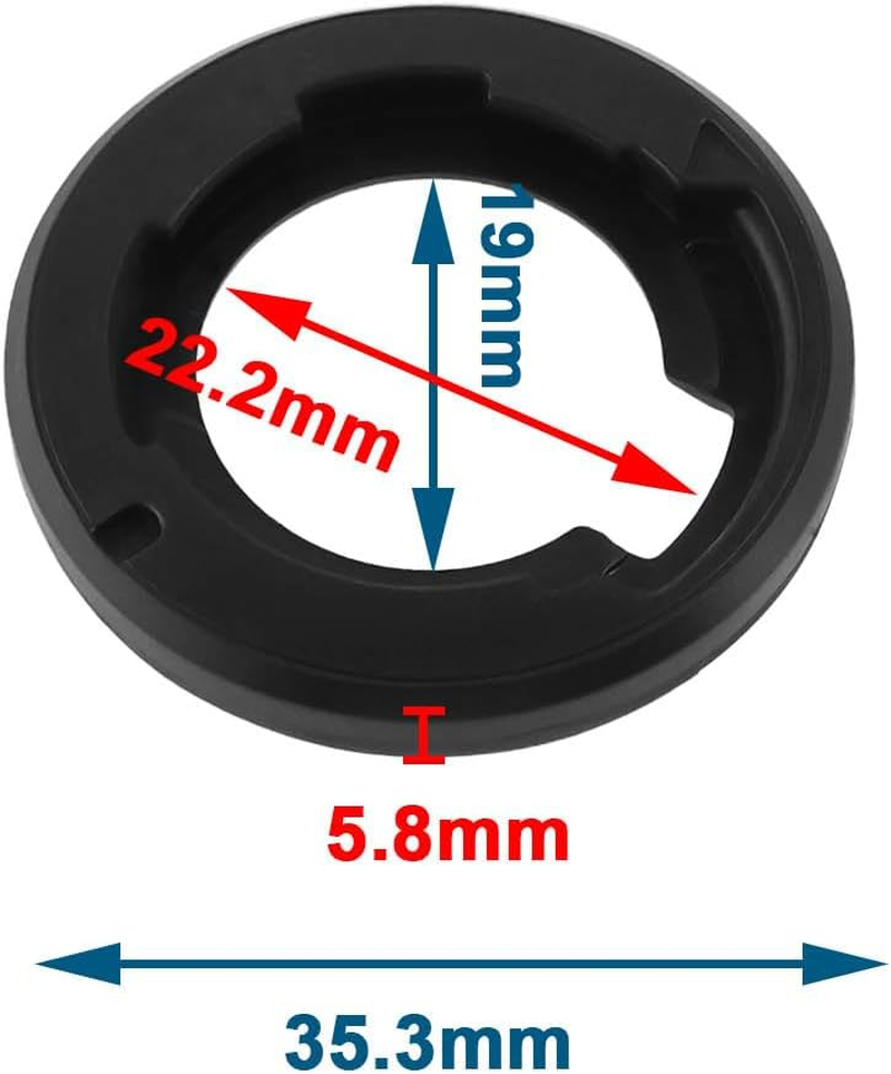 Ecsing 2Pcs Camera Viewfinder Rubber Eyecup Replace DK-33 Eyepiece Compatible with Nikon ZF Z8 Z9 Mirrorless Camera Improves Viewing Comfort Replacement image number 6