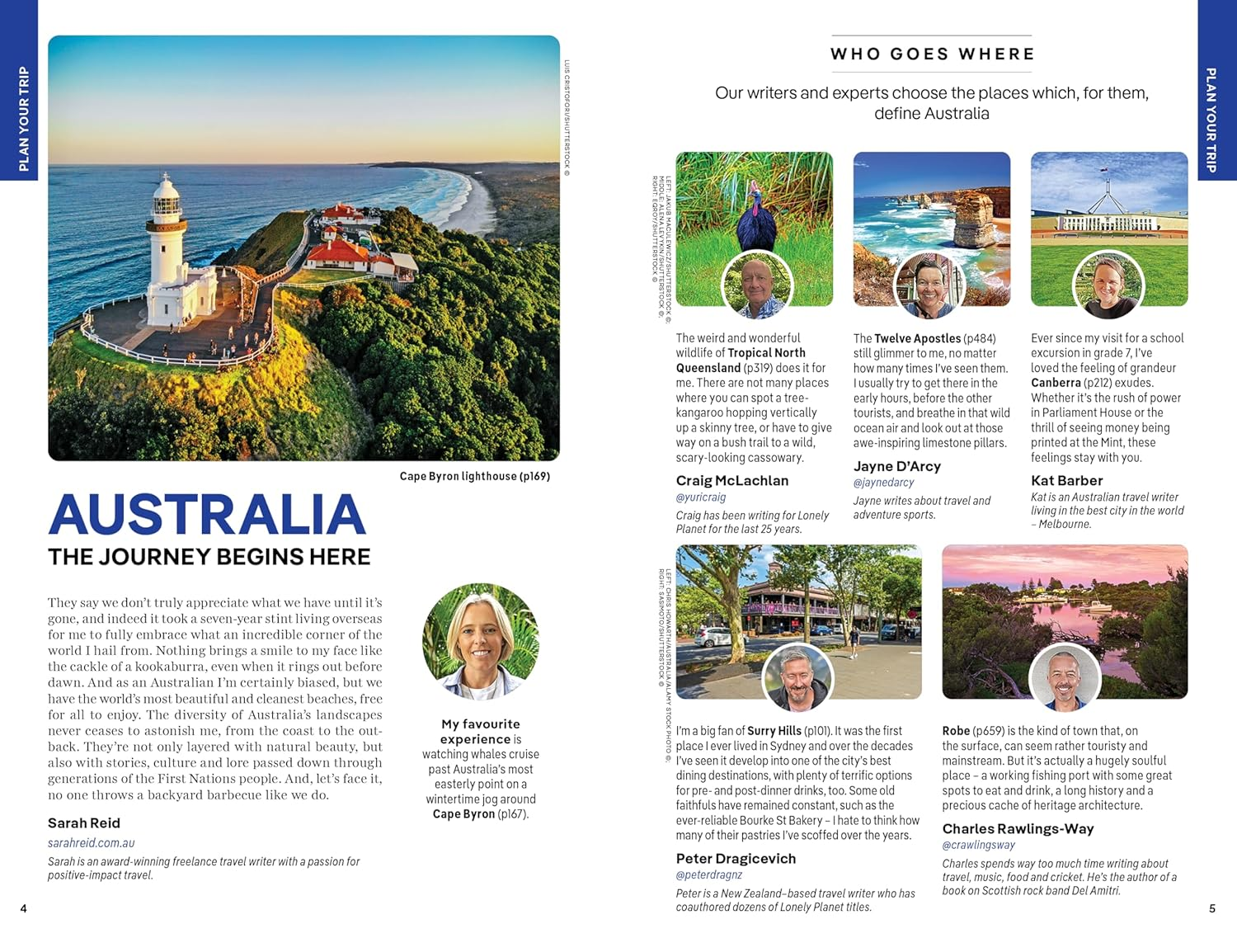 Lonely Planet Australia: Detailed Itineraries | Travel like a Local | Insider Tips | Covers Sydney & New South Wales, Queensland, Melbourne & Victoria, the Red Centre and More image number 5