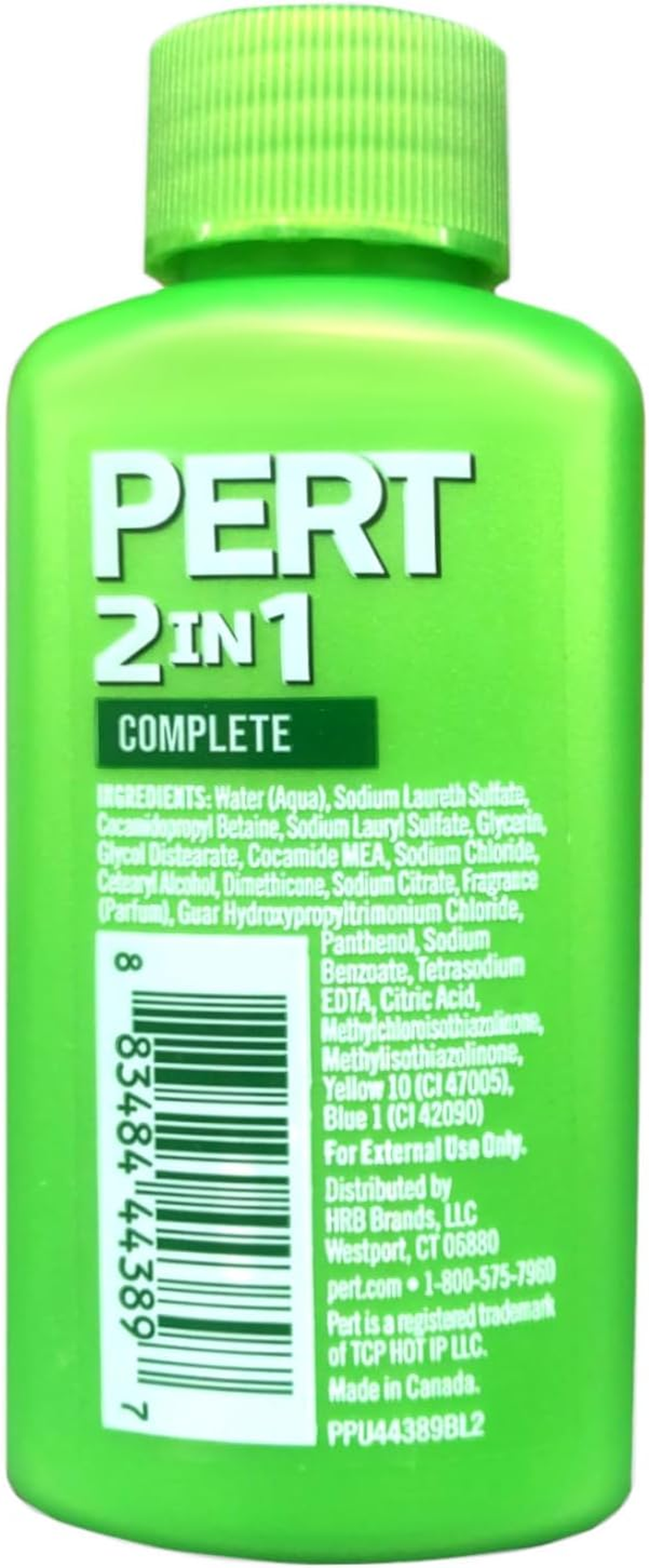 PERT plus 2IN1 Shampoo 1.7 Oz (Case of 36) image number 1