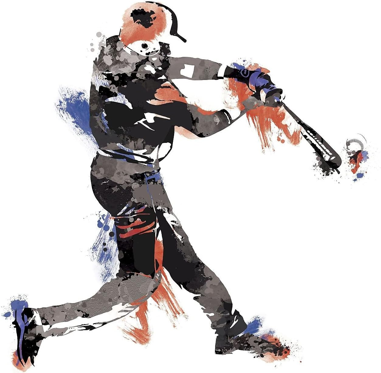 Roommates RMK2490GM Men'S Soccer Champion Peel and Stick Giant Wall Decals image number 5