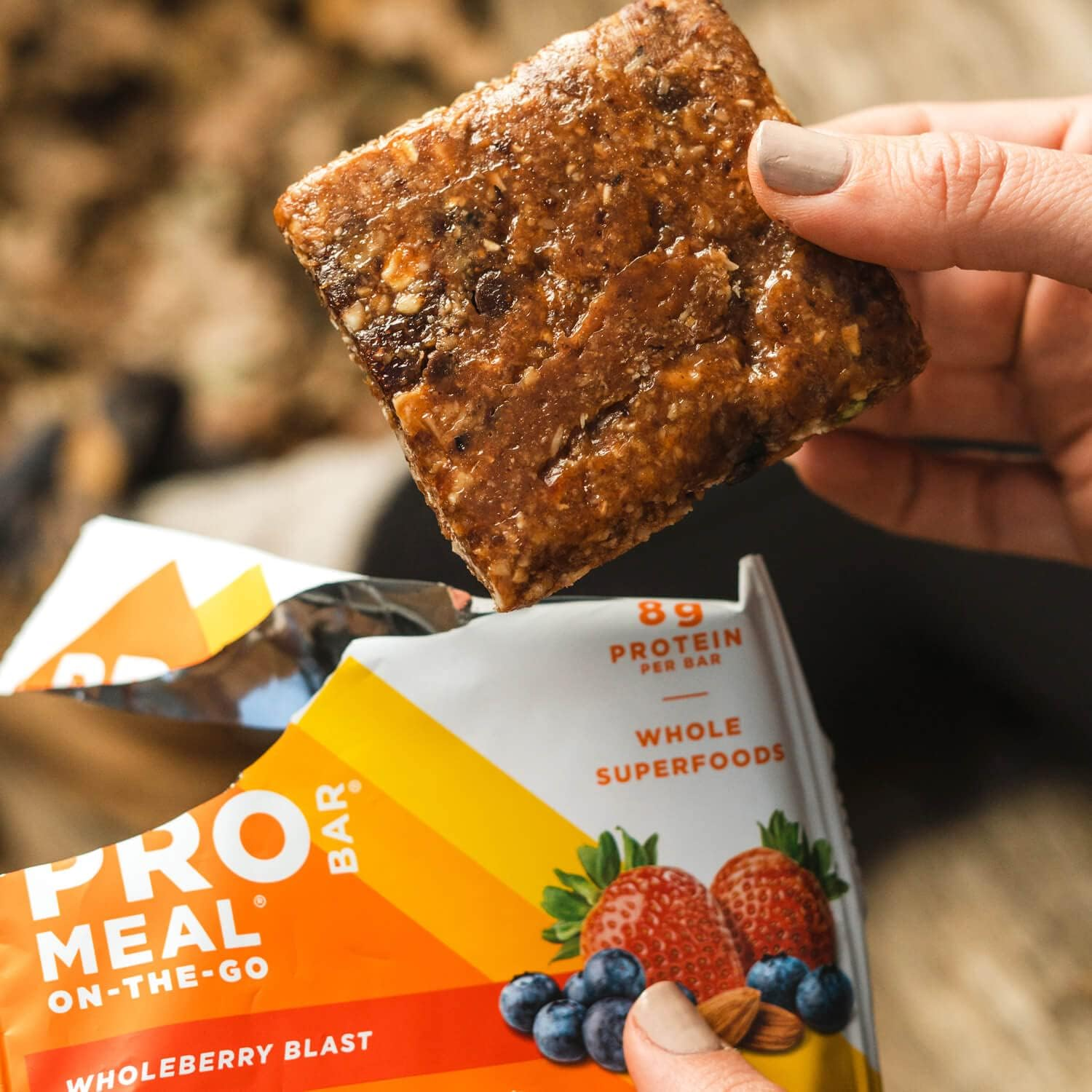 PROBAR - Meal Bar - Wholeberry Blast - 8G Protein, 5G Fiber, & Non-Gmo - Pack of 12 image number 5
