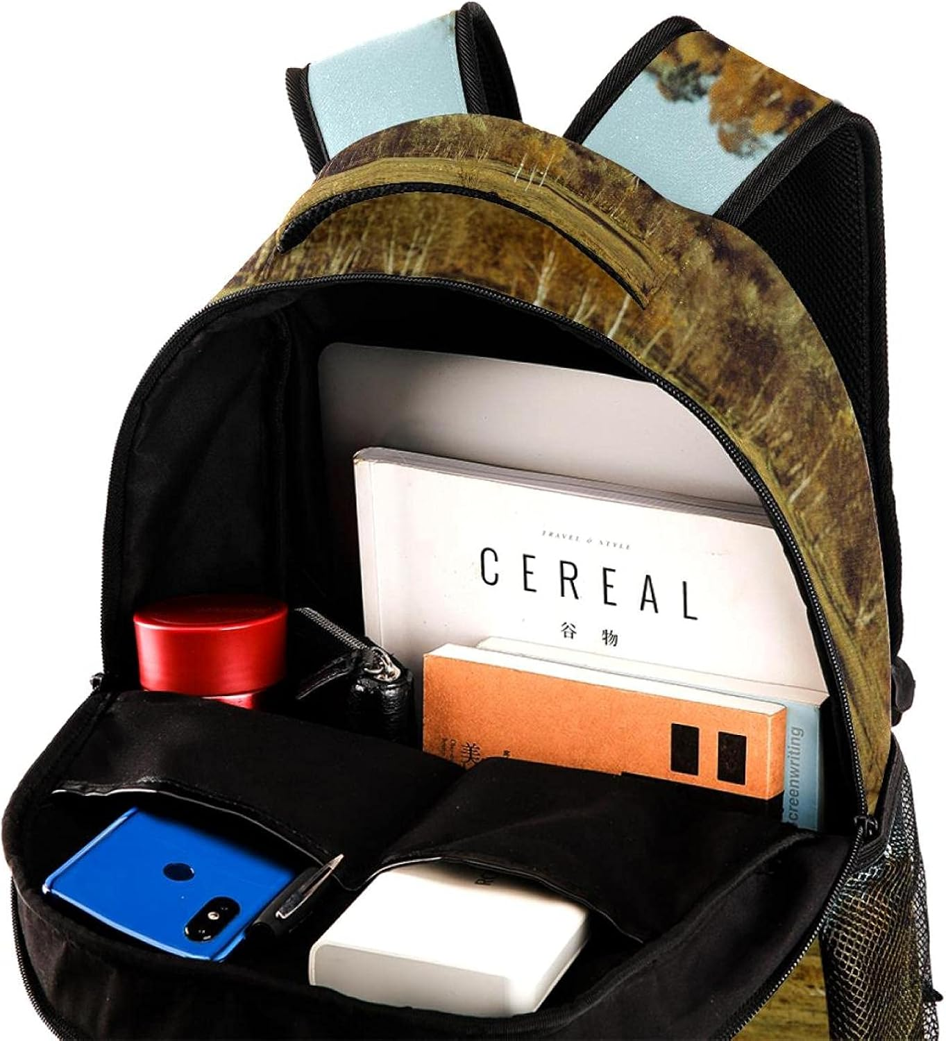 Horse Walking Backpack Students Shoulder Bags Travel Bag College School Tote Backpacks image number 2