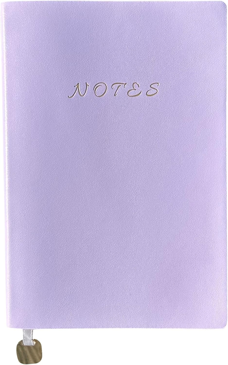 Deezac A5 Softcover Notebook, 260 Pages, Line Ruled Pages (Light Lilac)