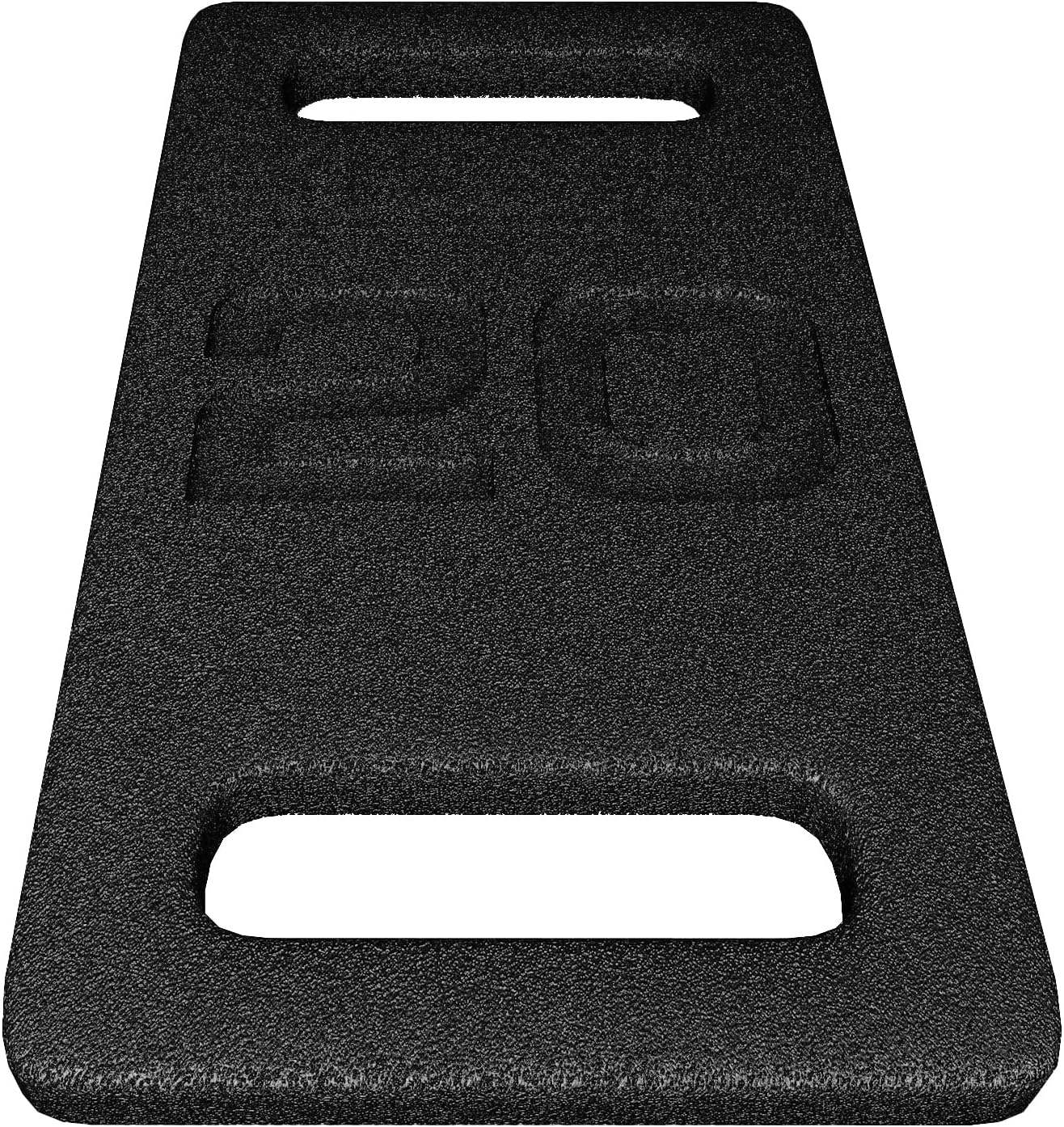 Signature Fitness Cast Iron Ruck Plate, Weighted Plate for Rucking, Swings, Squat, Strength Training, Fitness Workout, and Home Exercises, 20-Pound image number 1