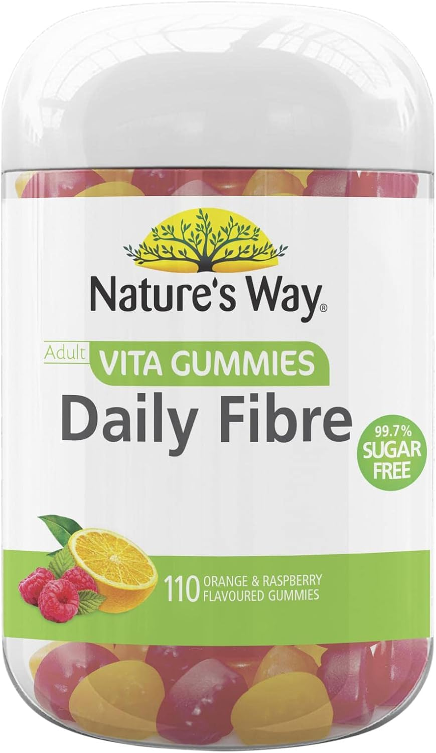 Nature'S Way Adult Daily Fibre Vita Gummies 110 Pastilles