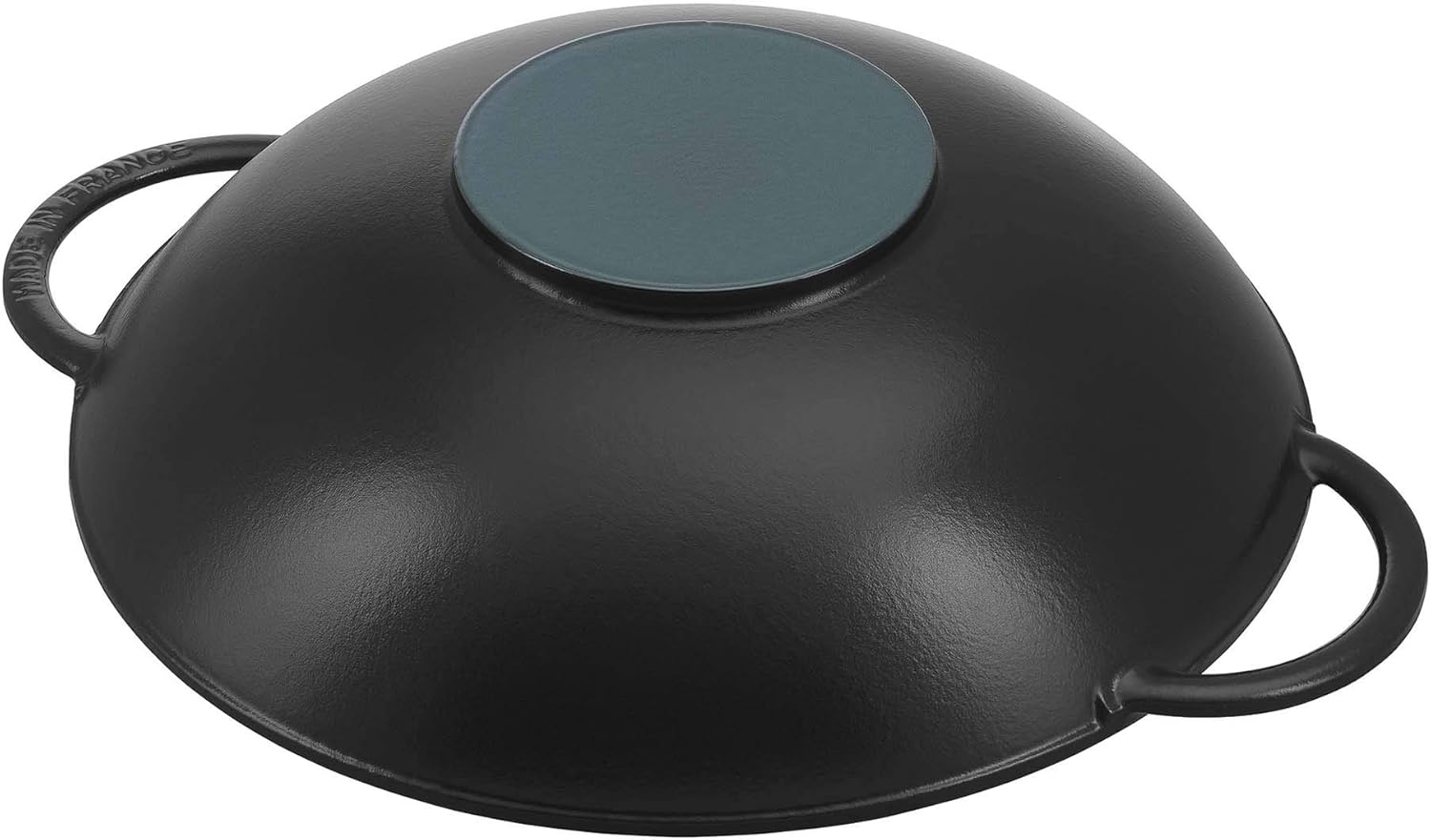 STAUB Cast Iron Baby Wok, 0.5-Quart, Black Matte - Graphite Gray image number 5