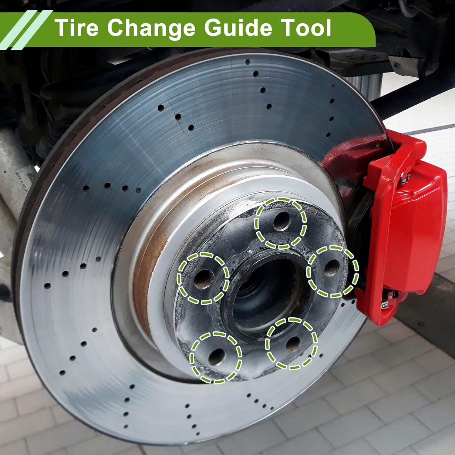 HOPESPANNER Universal M14 X 1.5 Wheel Alignment Pin Durable 120 Mm Rim Pin Pilot Pen Tyre Change Aid Tool Made of Stainless Steel Pack of 1 image number 5