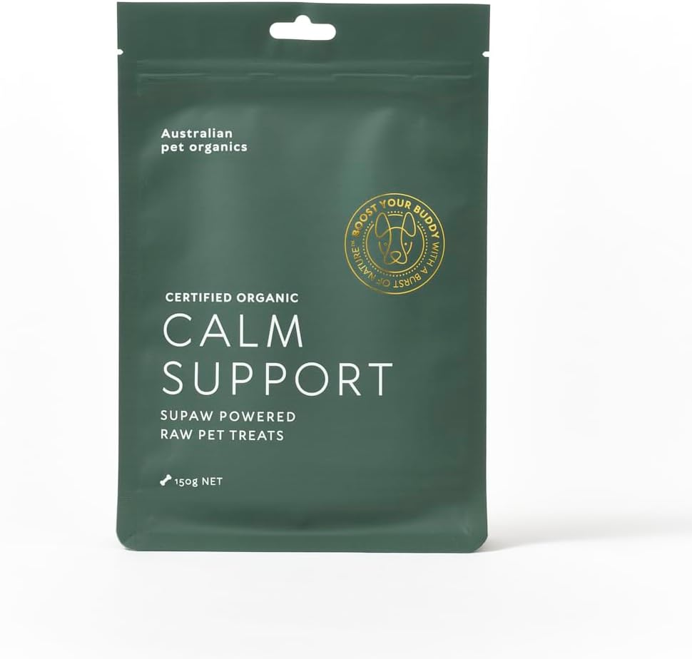 SUPAW&trade; by Australian Pet Organics Certified Organic Calm Support Dog Treat 150G image number 2