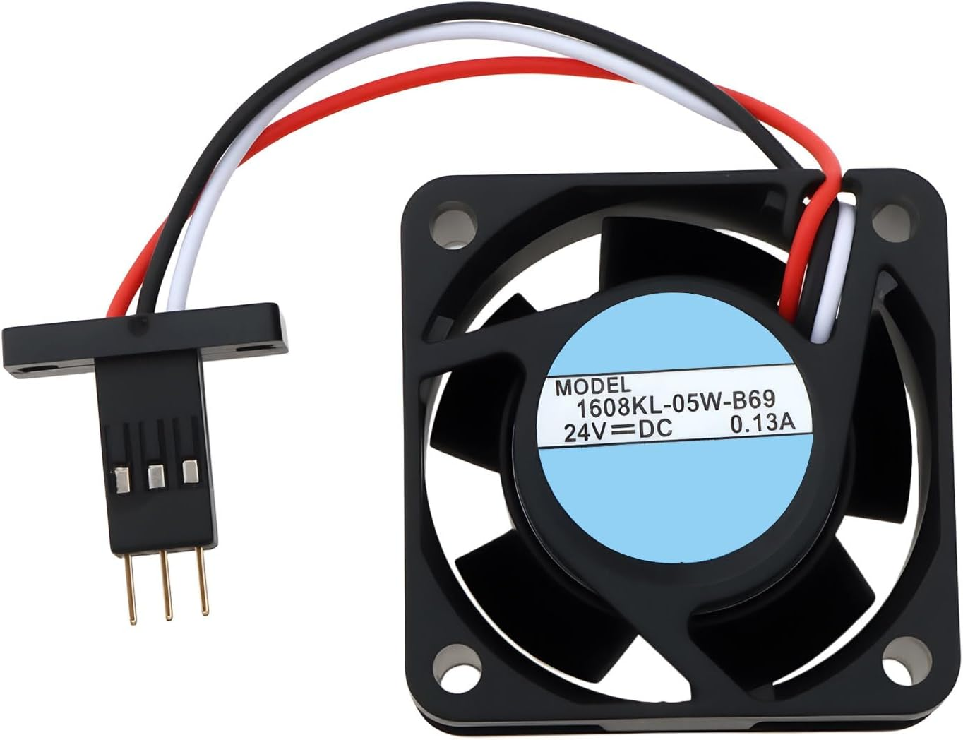 Emagtech 3Pin Cooling Fan DC24V 0.13A 1608KL-05W-B69 Suitable for Heat Dissipation Network Communication Equipment image number 5