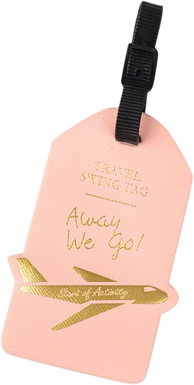 ANDRESLAD Baggage Tag Suitcase Tag Travel Suitcase Label Luggage Tag Random Color image number 6