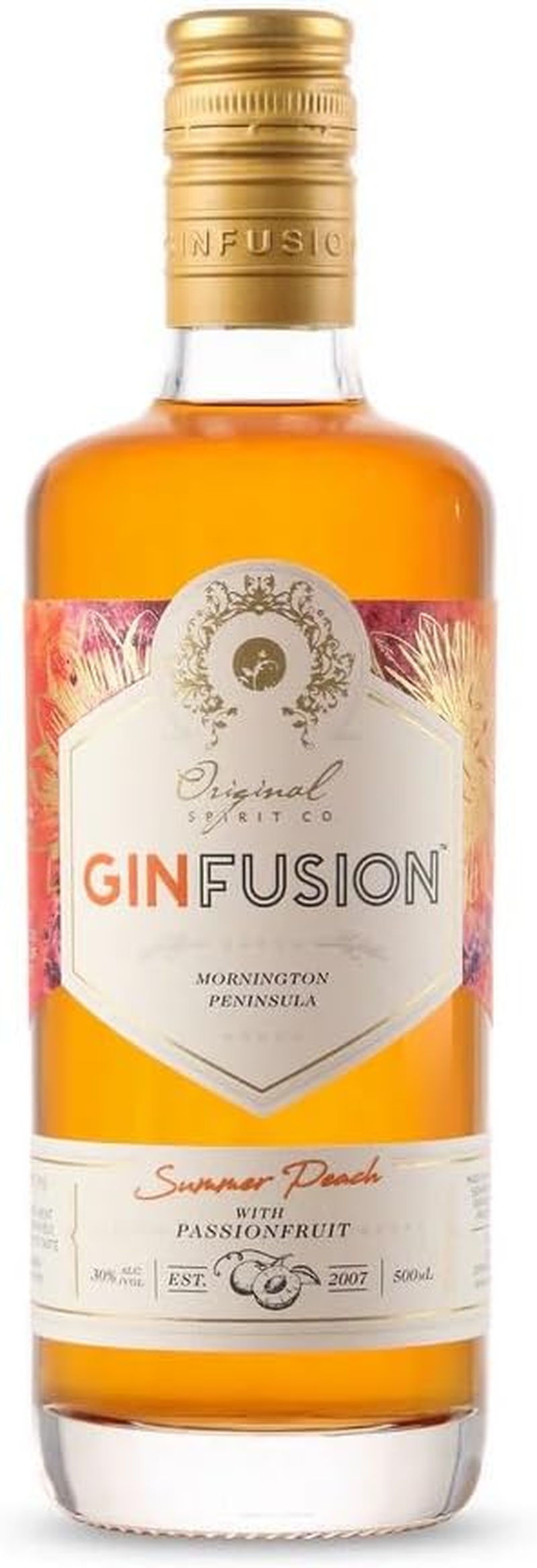 Original Spirit Co Ginfusion Peach & Passionfruit 500Ml