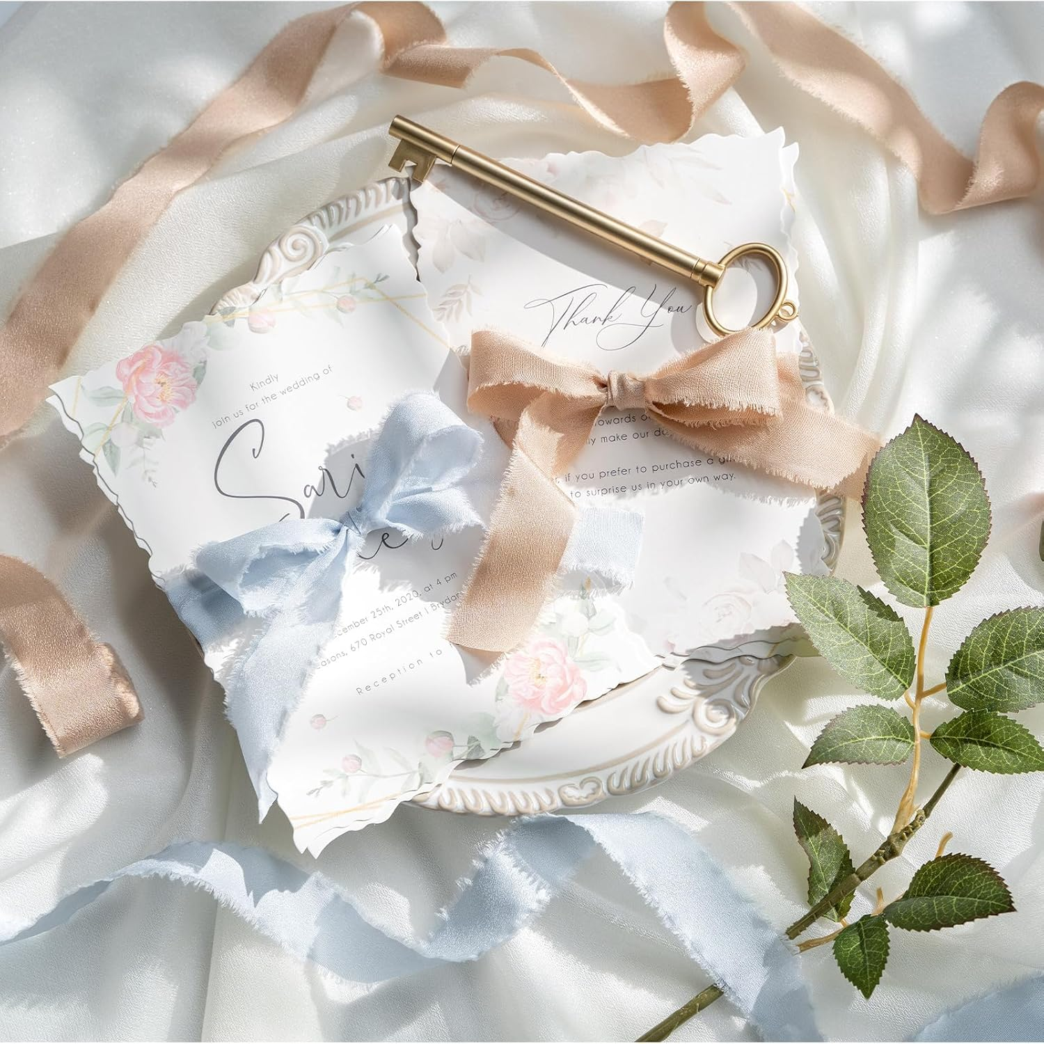 Gift Ribbon Grosgrain Chiffon Ribbon Bow Ribbons Wide Decoration Ribbons for Wedding Valentine'S Day Birthday Gift 3 Rolls 1 Inch X 7 Yd Light Grey