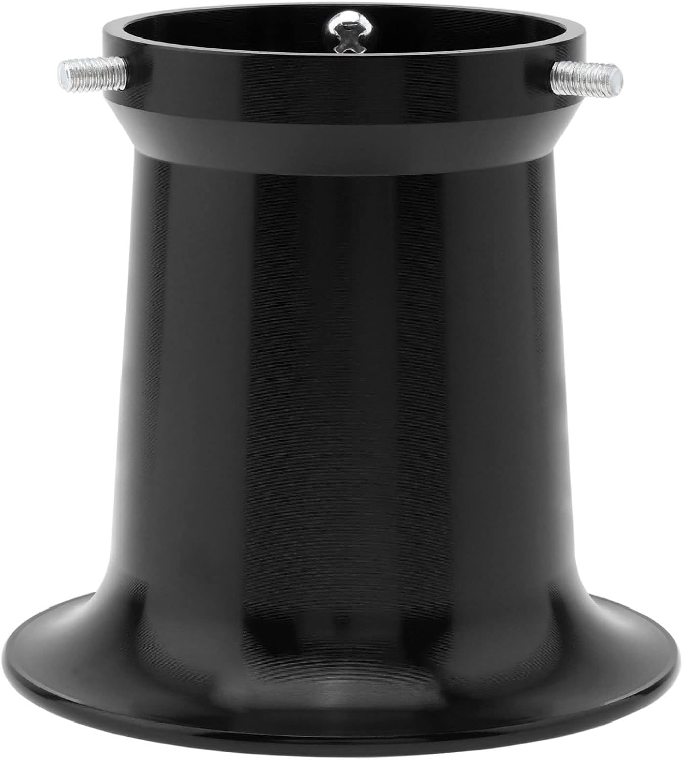 Windance 50Mm CNC Aluminum Alloy Carburetor Air Filter Trumpet Velocity Stack Funnel Fit for PE VM 21Mm / 24Mm / 26Mm / 28Mm / 30Mm, Carb Intake Wind Horn Cup (Black, 50Mm) - Blue image number 6