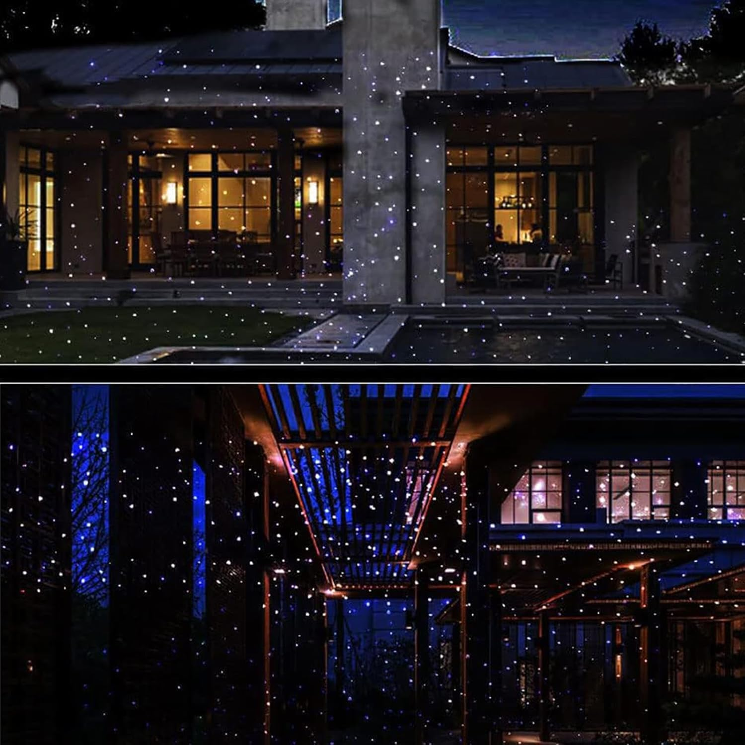 Dynamic Firefly Projector Lamp &ndash; 8-Level Adjustable LED Starry Nebula Projector for Garden, Patio, Xmas Party, Outdoor Landscape Light with IP65 Waterproof Design 20W image number 2