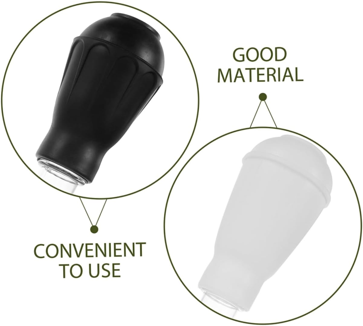 MINAOLULUS 3Pcs Plant Saucer Water Sucker Set 30Ml Plastic Tubes for Flower Pot Water Removal Gardening Tool for Self Watering Plants Suitable for Indoor and Outdoor Gardening image number 6