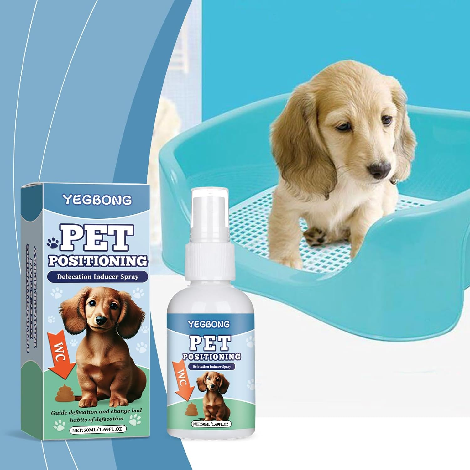 Pet Positioning Spray, Dog Toilet Training Aid, Defecation Inducer for Designated Areas