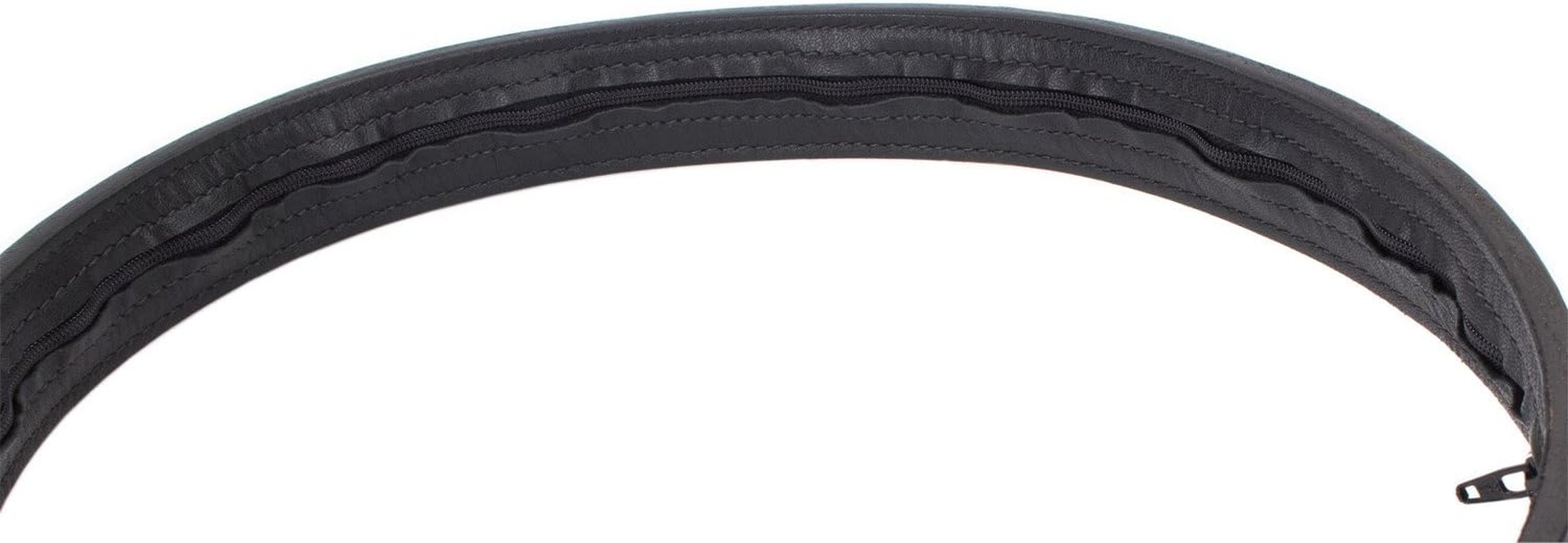 Hidden Money Pocket Travel Leather Belt image number 4