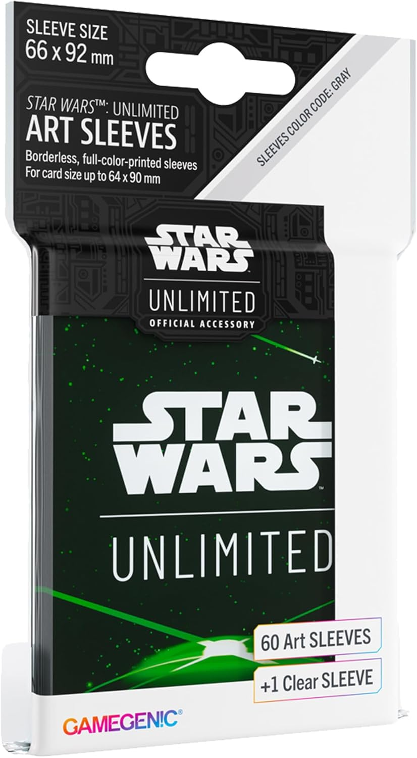 Gamegenic Star Wars Unlimited Art Sleeves, Green image number 3