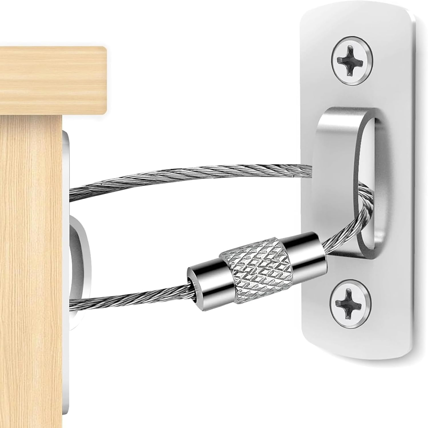 Anti-Tip Furniture Straps for Baby Proofing - Adjustable & Durable Design, 6 Pack, Compatible with Bookshelves, Dressers, Cabinets & More, Easy Installation, Earthquake Safety - Upgraded Version - Haheihei image number 4