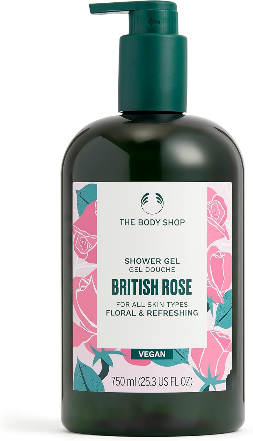 The Body Shop British Rose Shower Gel 750Ml