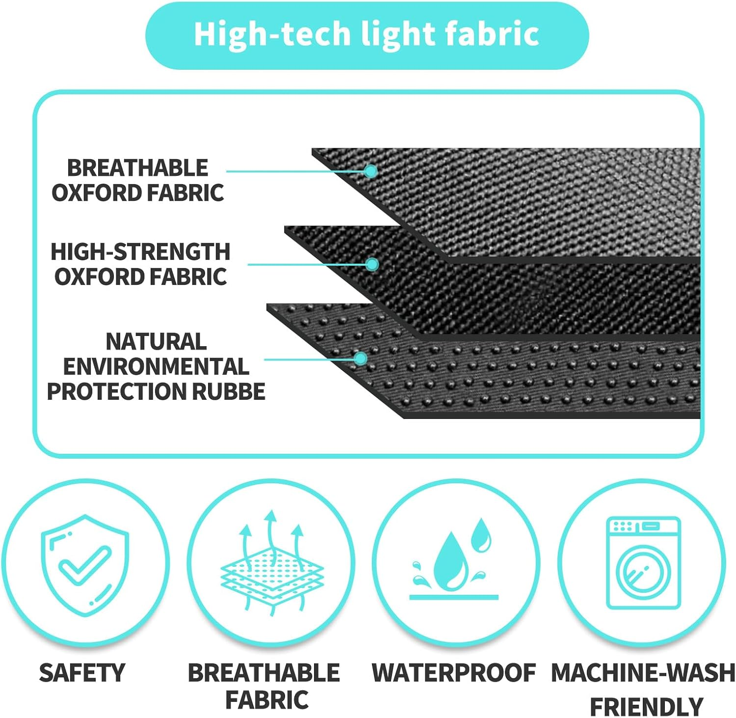 Airplane Travel Bed for Kids Foldable Airplane Bed For77*44Cm Airplane Seat Extender for Travel Waterproof Lightweight Airplane Foot Hammock for All Airplane Seats (Starry Blue) image number 3