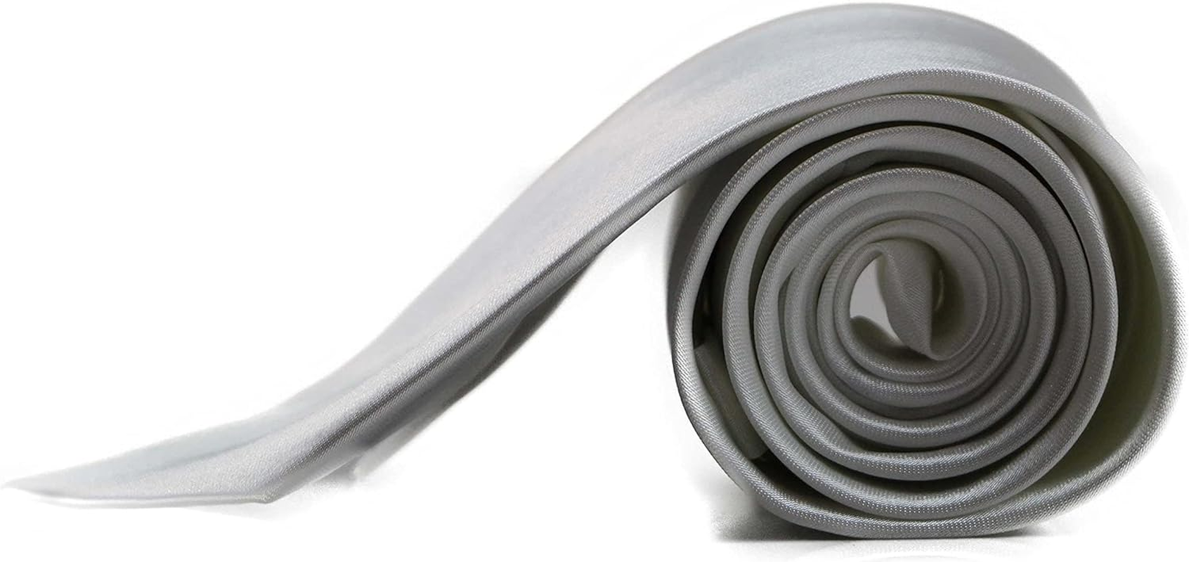 Mens Ivory 8Cm Plain Neck Tie