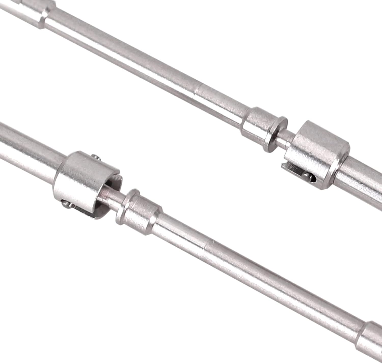 INJORA Steel 4Mm Extended Dogbone Axle Shaft for INJORA SCX24 Aluminum Axles Replacement（Front） image number 2