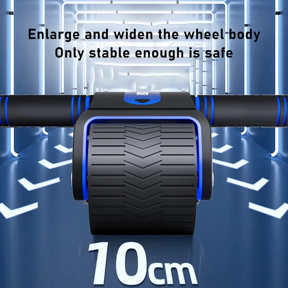 Automatic Rebound Abdominal Wheel,Ab Roller Workout Equipment for Abdominal Core Strength Training,Springback Wheels Roller Domestic Abdominal Exerciser with Knee Mat Ab Roller Wheel at Home Gym image number 1