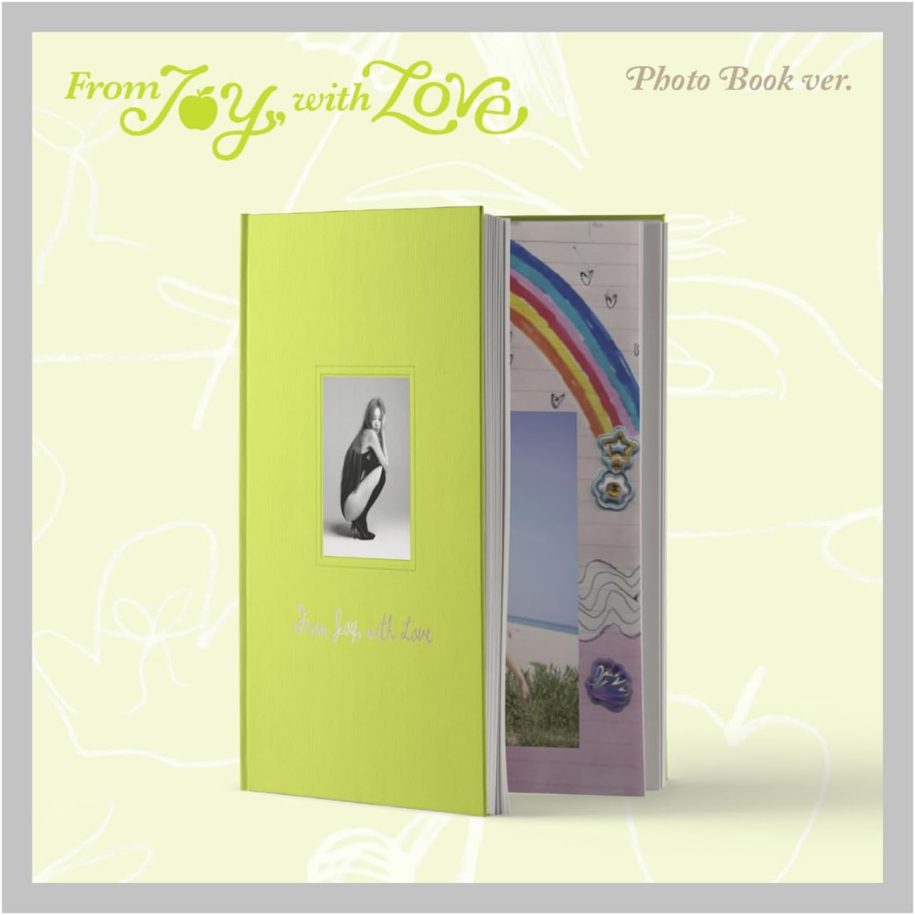 Red Velvet JOY from JOY with Love 1St Mini Album with Tracking Sealed (Photobook Version) image number 2