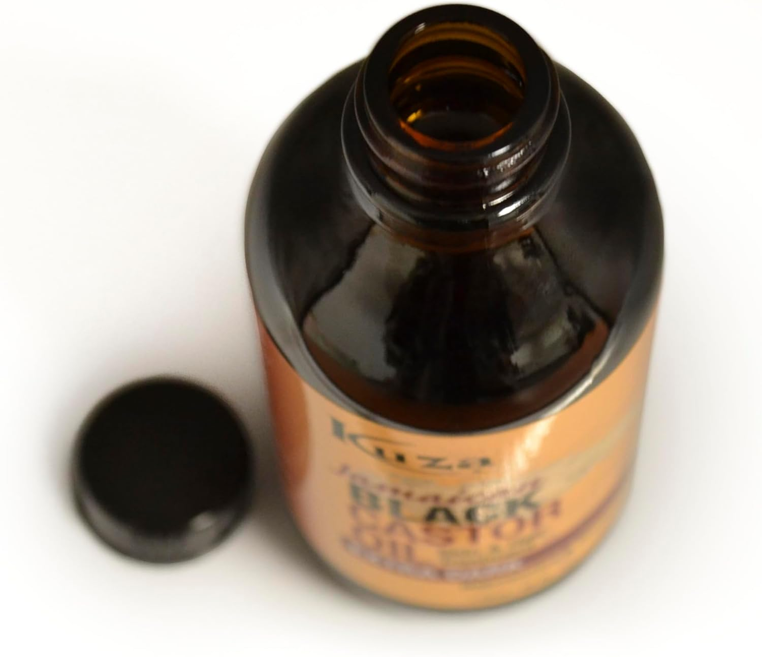 Kuza Naturals Extra Dark Jamaican Castor Oil, Black