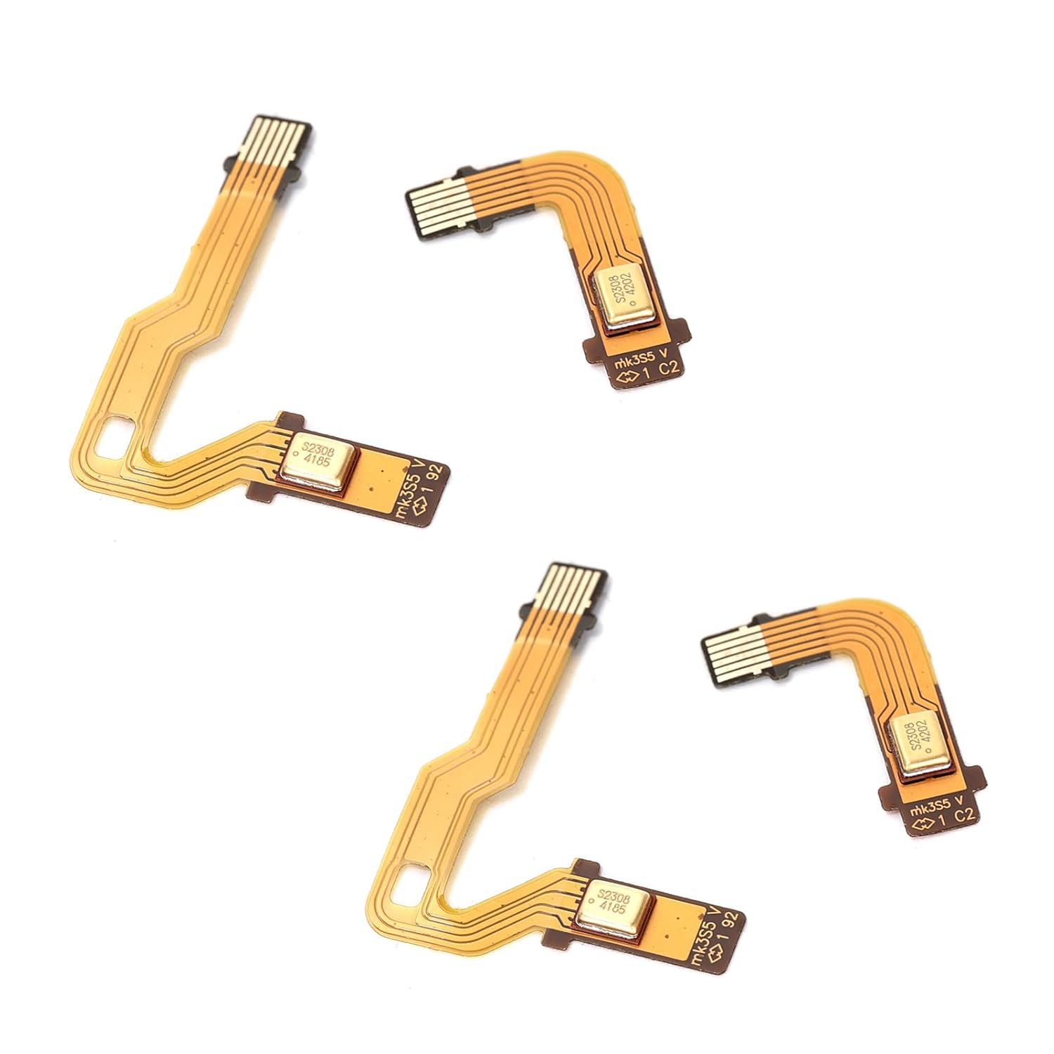 Ruimou 2Set Microphone Ribbon Flex Cable Replacement Part Compatible with Playstation 5 Controller BDM-020 image number 6