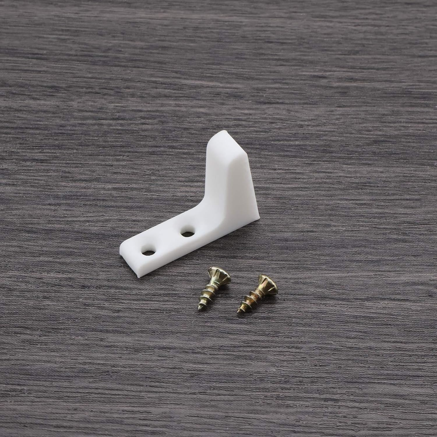 Create Idea 4 Pairs Toilet Seat Stabilisers Wobbly Loose Buffers Bumpers Stop Elderly Disabled Slipping Sliding with Screws White Plastic