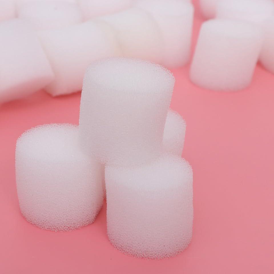 MERRYHAPY 50Pcs Hydroponic Sponges Soilless Cultivation System 30Mm for Vegetables Gardening Tools Planting Sponge for Hydroponics image number 3