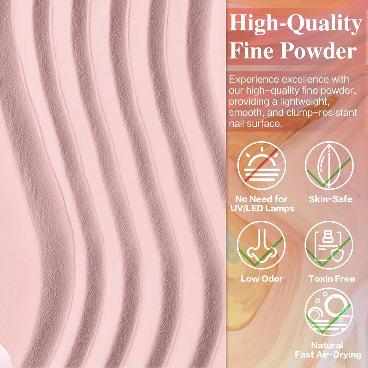 Finger Secret Basic Acrylic Nail Kit - 3 Colors Powder and Liquid Set with Manicure Tools for Nail Art DIY (A2) - Multicolor-A3 image number 2