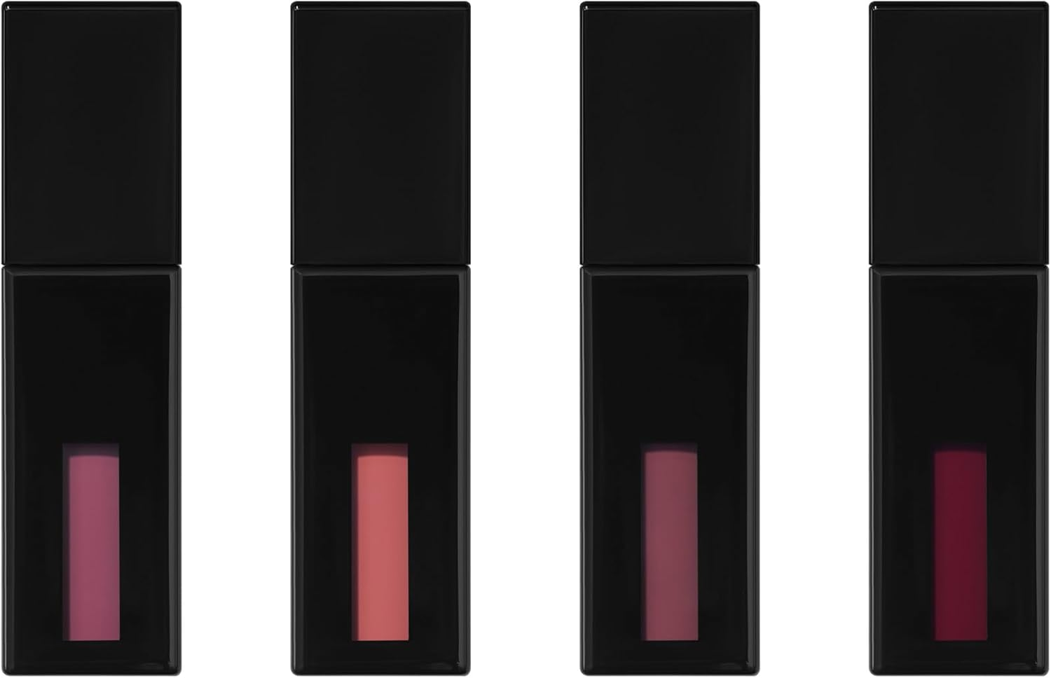 E.L.F. Glossy Lip Stain Shades 4 Days Kit, Long-Lasting Lip Stains for a Sheer Pop of Color & Subtle Gloss Finish, Vegan & Cruelty-Free, 4 Shades - Multicolor image number 2