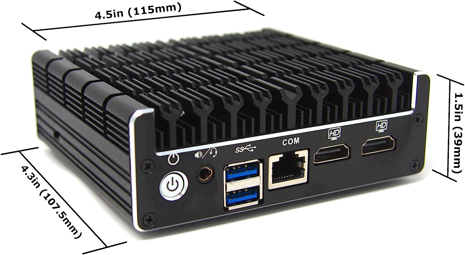 Protectli Vault 2 Port, Firewall Micro Appliance/Mini PC - Intel Dual Core, AES-NI, Barebone image number 2