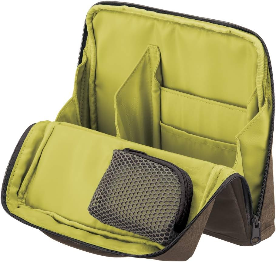 Kokuyo Bag in Bag Tool Pen-Stand Haco-Biz (Brown)