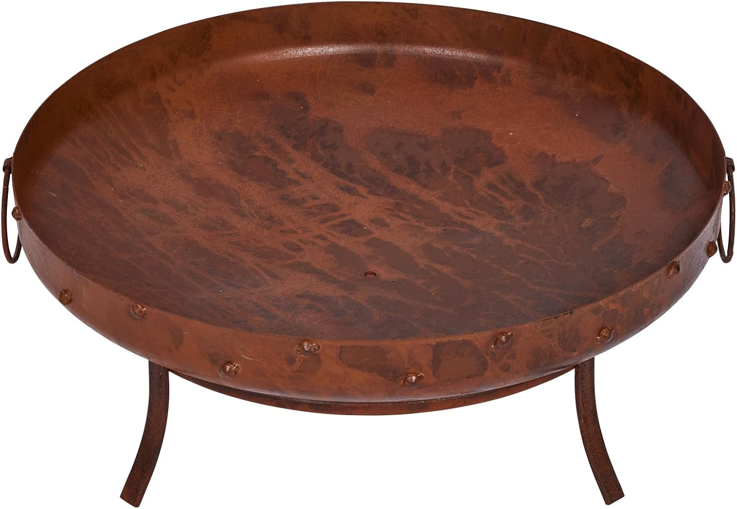 Glow Mini Kali Steel Fire Pit, Rust image number 2