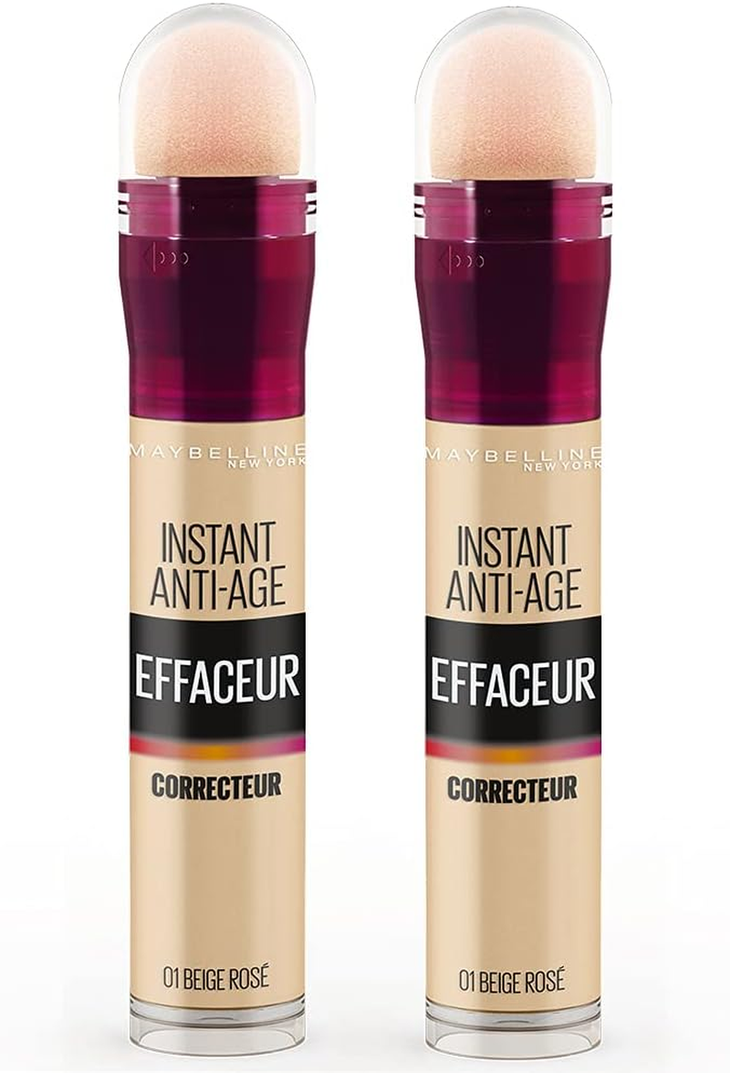 Maybelline Instant Age Rewind Eraser Dark Circles Treatment Multi-Use Concealer, 140, 1 Count (Packaging May Vary)