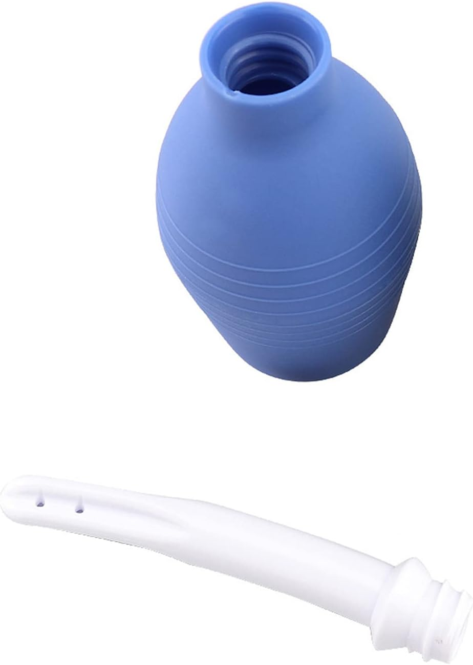 Douche Enema Bulb Vaginal Douche Enema Cleaner for Women&rsquo;S or Man&rsquo;S Health -For Water or Coffee Colon Cleansing, Detox and Constipation (Blue, 10.4 Ounce) image number 4