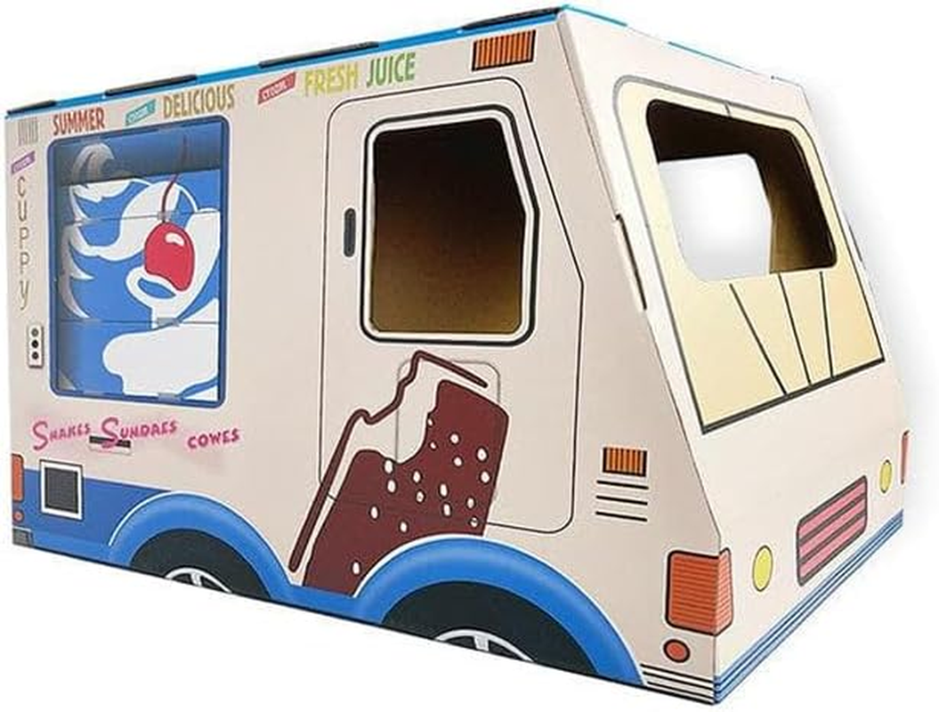 Zodiac Blue Ice Cream Van Cat Scratchers image number 3